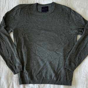 Ministry of Supply Charcoal Crewneck Sweater